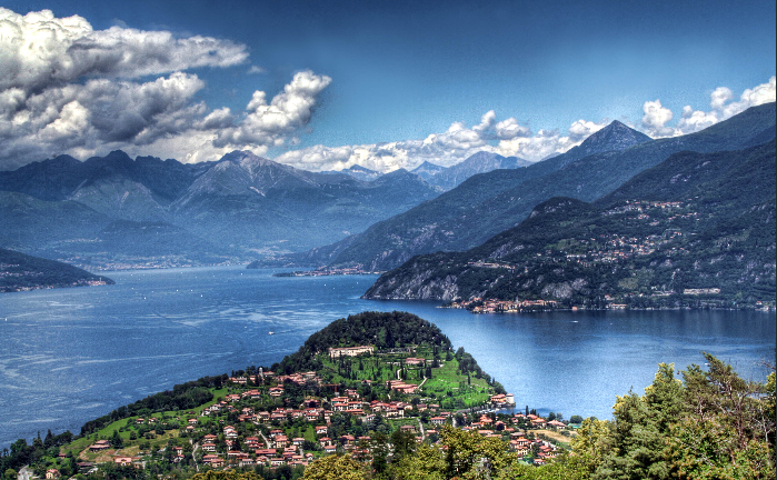 Jezero Como - Italie - cestování - dovolená v itálii